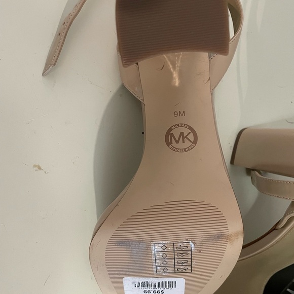 Michael Kors Beige High Heel Sandals NWOT - Picture 7 of 9
